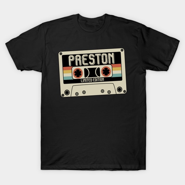 Preston - Limited Edition - Vintage Style T-Shirt by Debbie Art